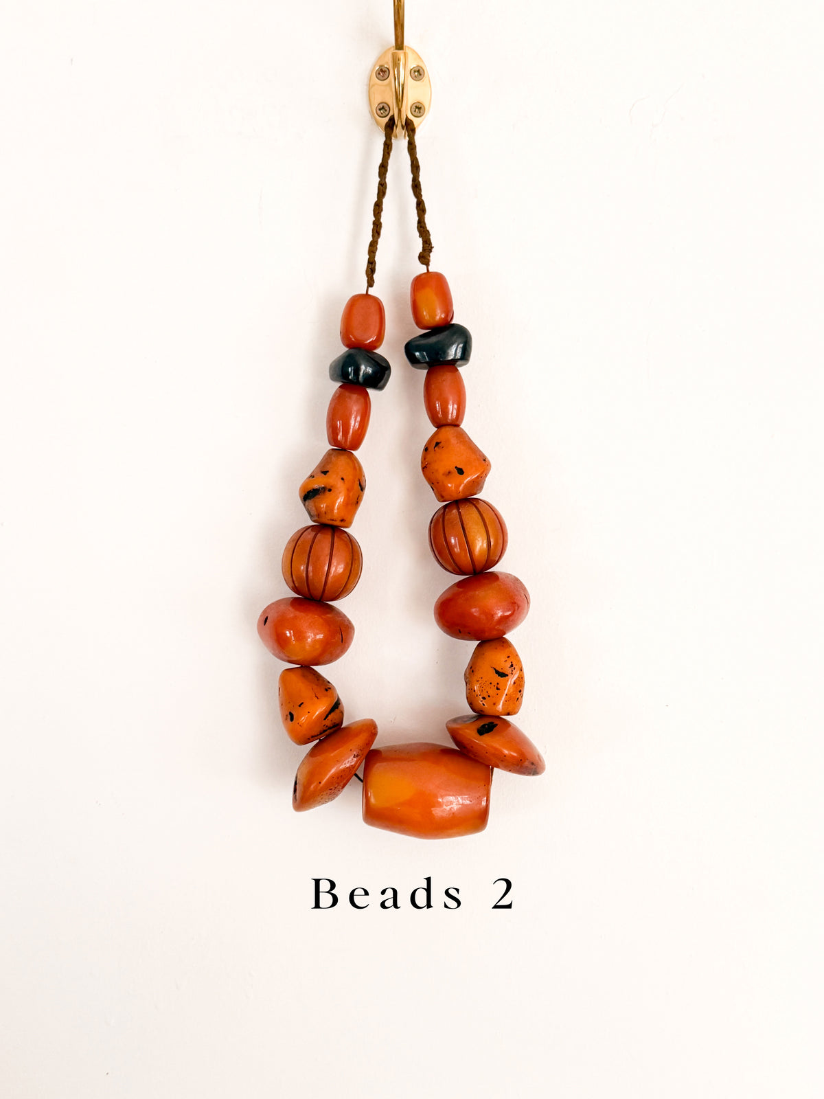 Vintage Phenolic Amber Trade Beads