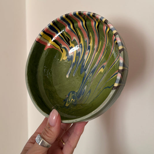 Cereal Bowl Green 17