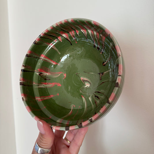 Cereal Bowl Green 02