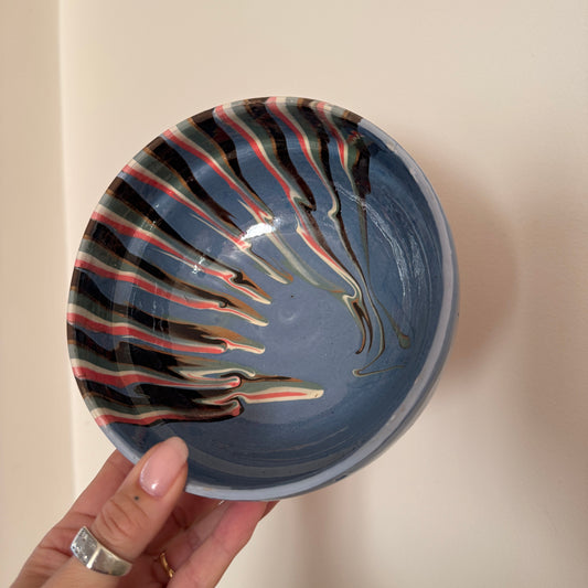 Cereal Bowl Blue 01