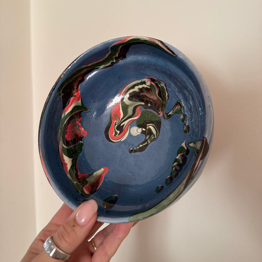 Cereal Bowl Blue 04