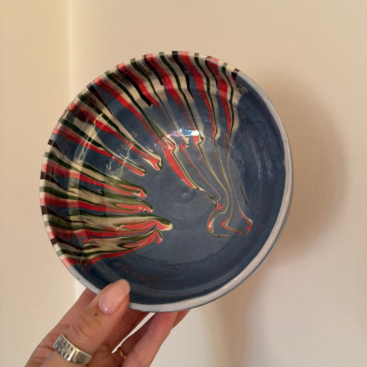 Cereal Bowl Blue 06