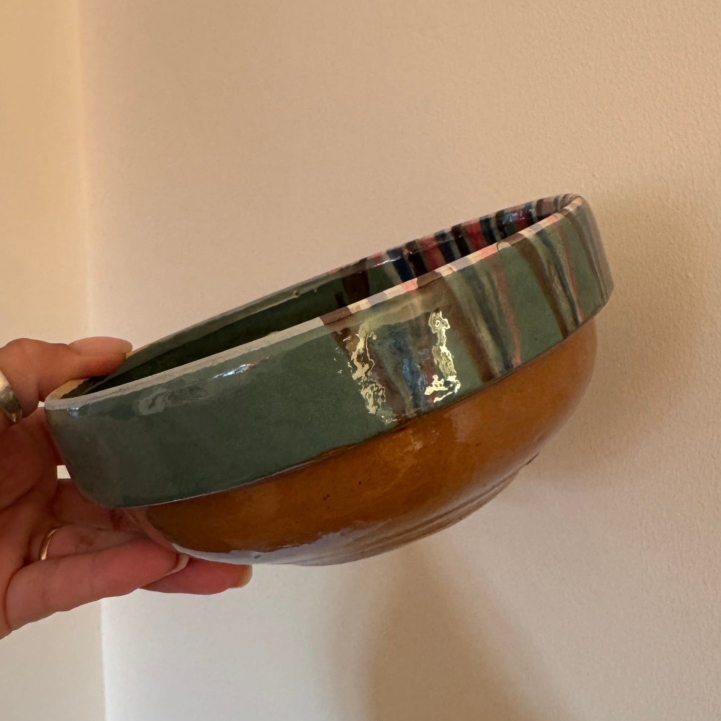 Cereal Bowl Teal 13