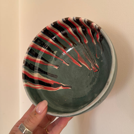 Cereal Bowl Teal 03