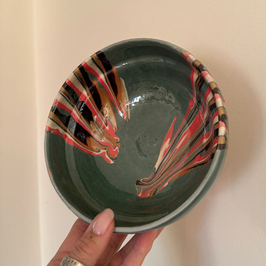 Cereal Bowl Teal 05