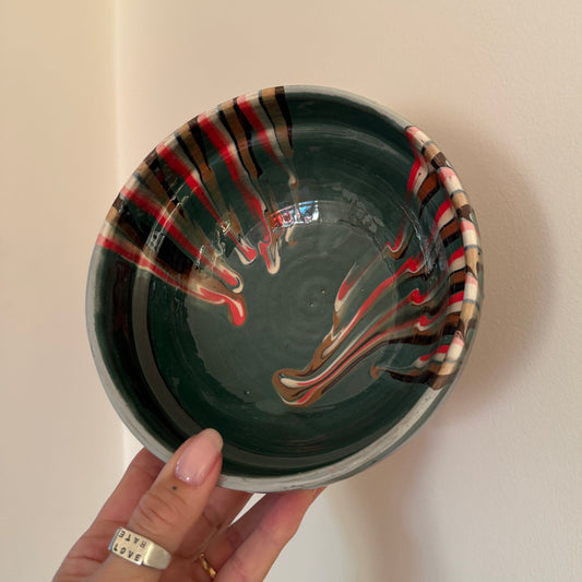 Cereal Bowl Teal 09