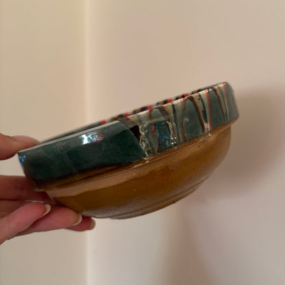 Cereal Bowl Teal 09