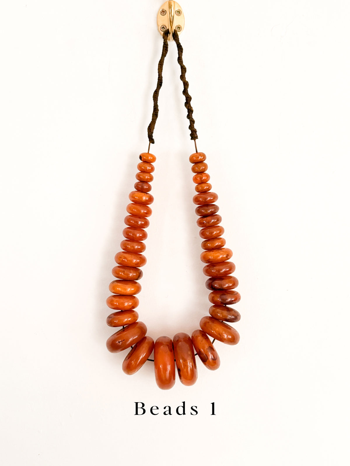 Vintage Phenolic Amber Trade Beads