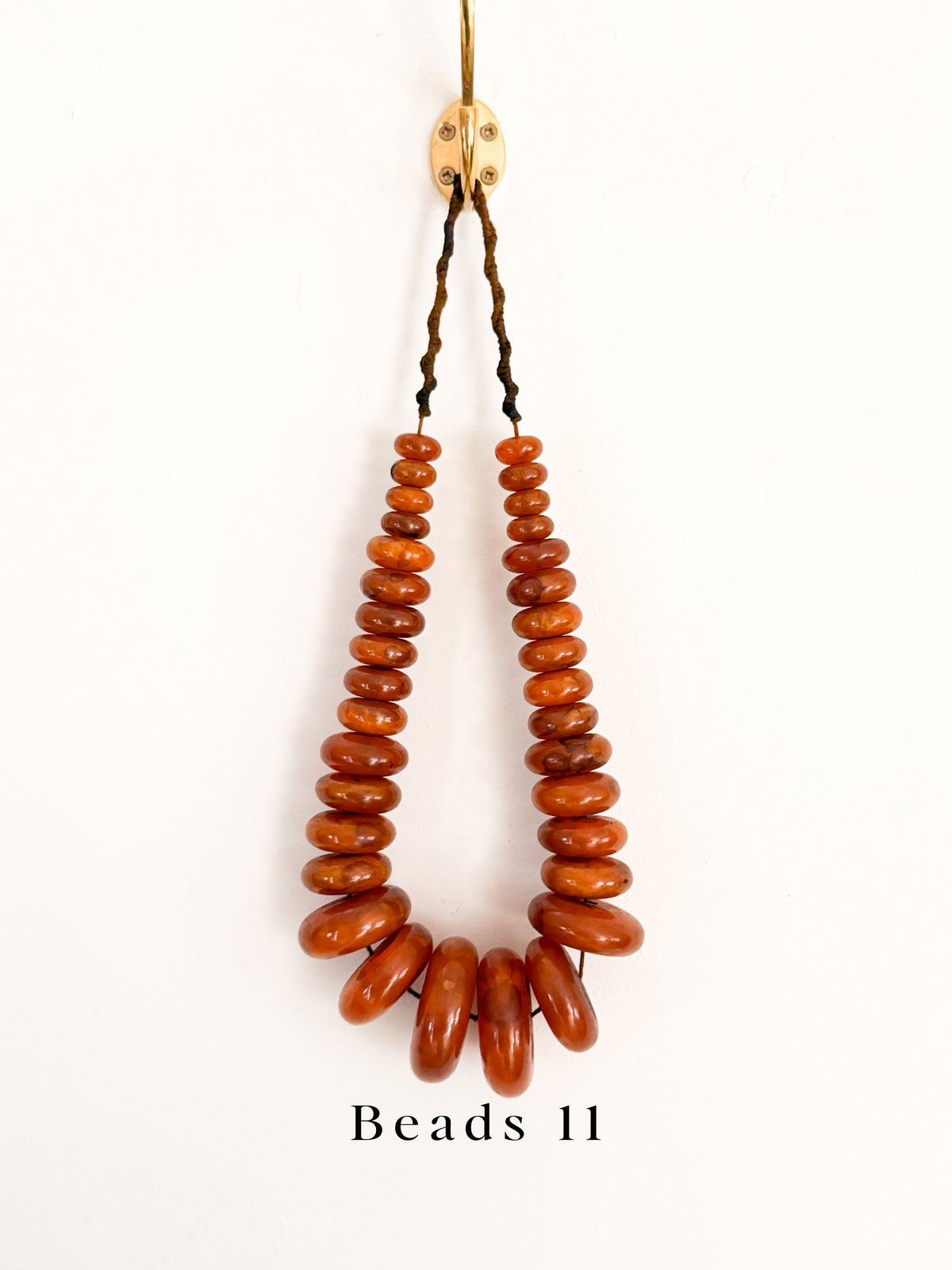 Vintage Phenolic Amber Trade Beads