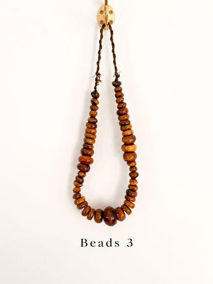 Vintage Phenolic Amber Trade Beads
