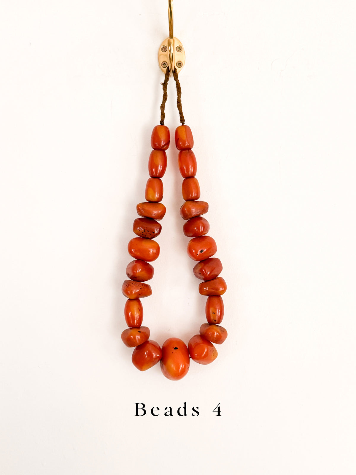 Vintage Phenolic Amber Trade Beads