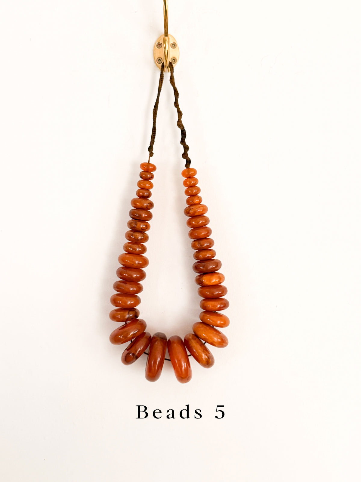 Vintage Phenolic Amber Trade Beads