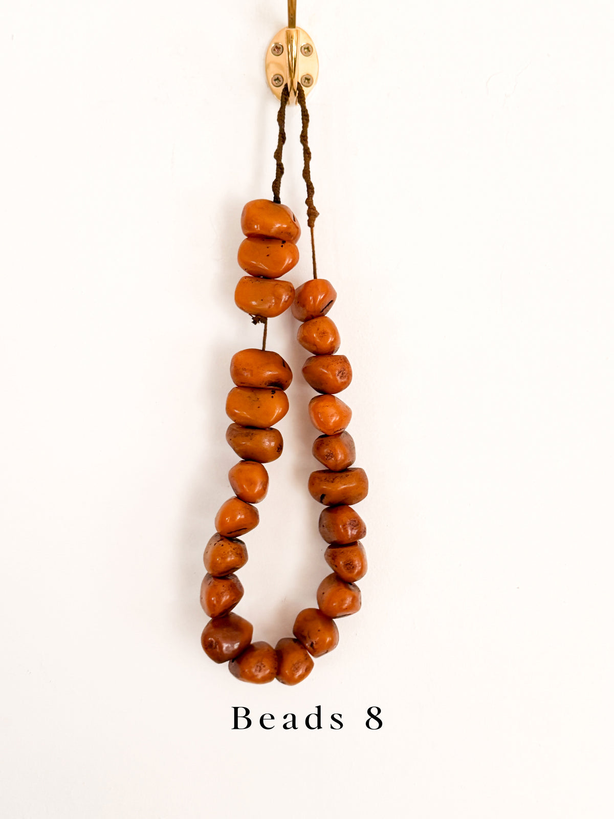 Vintage Phenolic Amber Trade Beads